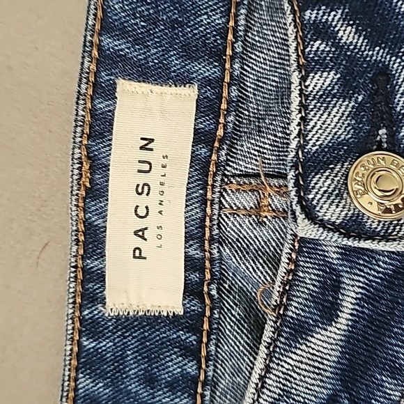 PACSUN Mom Jeans Distressed size 27 - Picture 2 of 5